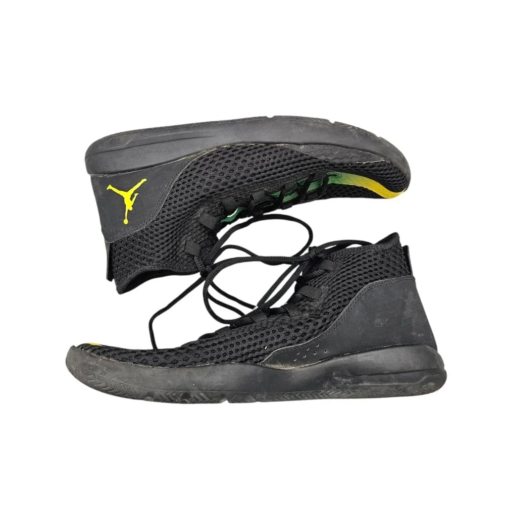Nike Men's Size 10 EUC Rare Trophy Room x Air Jordan‎ Reveal Black Pine Sneakers